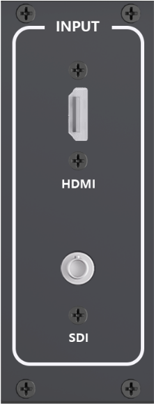 InPut: SDI x4